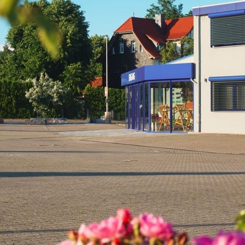 Eingangsbereich vom Fachmarkt in Einbeck