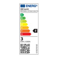 HOBBY Bubble Air LED colour & moon 18 cm