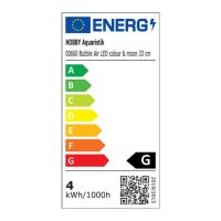 HOBBY Bubble Air LED colour & moon 33 cm