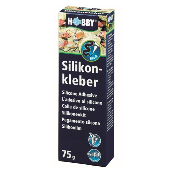 HOBBY Silikonkleber schwarz 75 g Tube