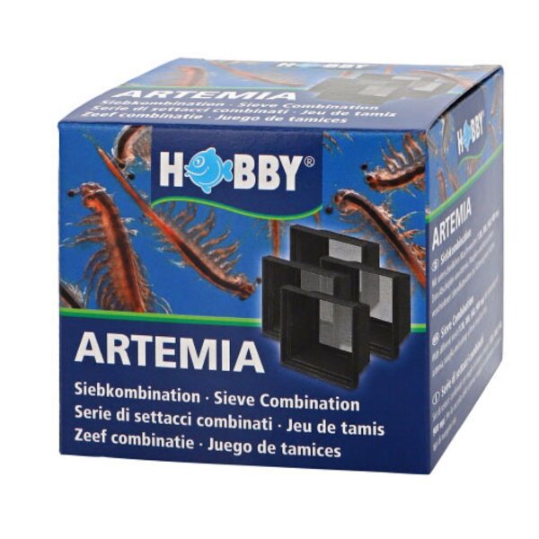 HOBBY Artemia Sieb 4er Set (120, 300, 560, 900 mµ)