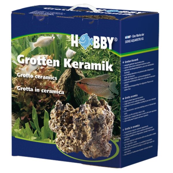 HOBBY Grotten Keramik, Verkaufskarton ca. 5,5 kg