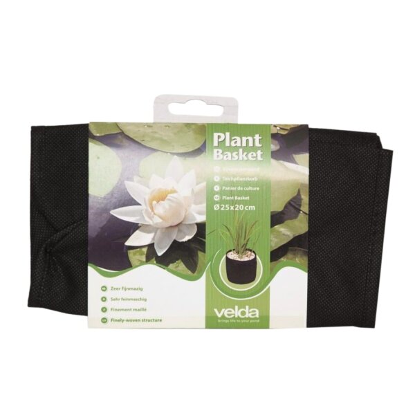 Velda Plant Basket rund schwarz Ø 25 cm