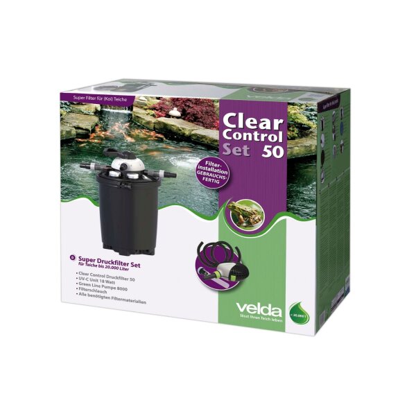 Velda Clear Control Set UV-C 18 W + GL 8000