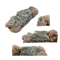 Back to Nature Aquarium Modul Basalt/Gneiss B L: 78cm B: 25cm H: 29cm