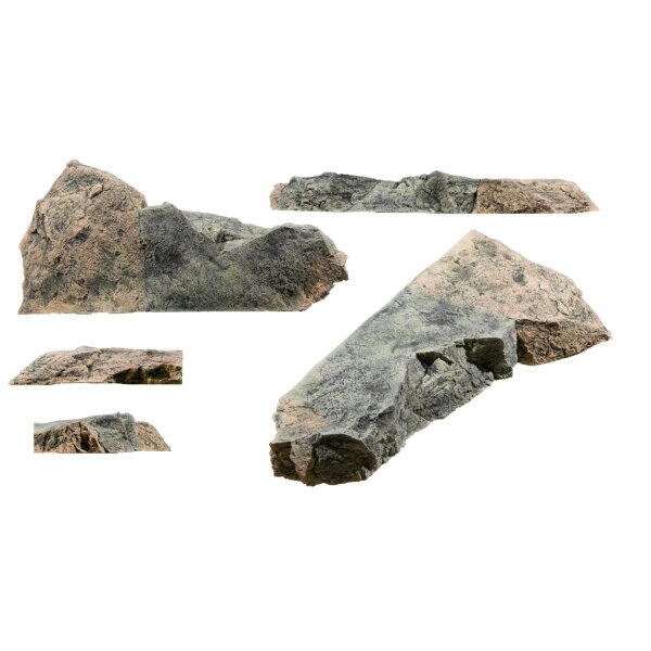 Back to Nature Aquarium Modul Basalt/Gneiss G L: 80cm B: 38cm H: 11cm