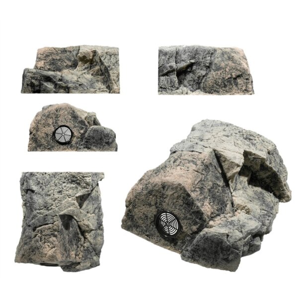 Back to Nature Aquarium Modul Basalt/Gneiss T L: 30cm B: 17cm H: 34 cm