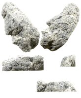 Back to Nature Aquarium Modul White Limestone B L: 78cm B: 25cm H: 29cm