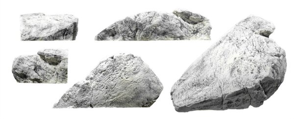 Back to Nature Aquarium Modul White Limestone H L: 80cm B: 42cm H: 24cm