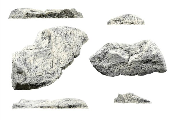 Back to Nature Aquarium Modul White Limestone N L: 53cm B: 40cm H: 9cm