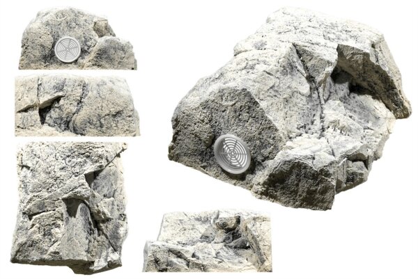 Back to Nature Aquarium Modul White Limestone T L: 30cm B: 17cm H: 34 cm