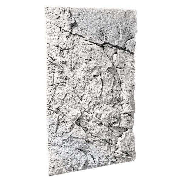 Back to Nature Slim Line Rückwand White Limestone 80A - L: 48 x H: 80 cm