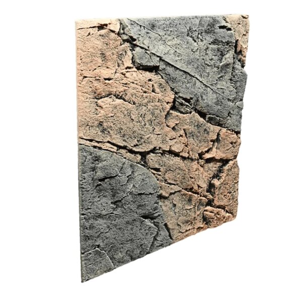 Back to Nature Slim Line Rückwand Basalt/Gneiss 60B - L: 50 x H: 55 cm