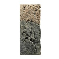 Back to Nature Slim Line Rückwand Basalt/Gneiss 50C...