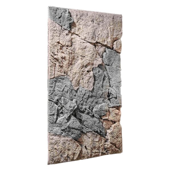 Back to Nature Slim Line Rückwand Basalt/Gneiss 80A - L: 48 x H: 80 cm
