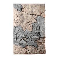 Back to Nature Slim Line Rückwand Basalt/Gneiss 80A - L: 48 x H: 80 cm