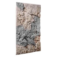 Back to Nature Slim Line Rückwand Basalt/Gneiss 80A - L: 48 x H: 80 cm