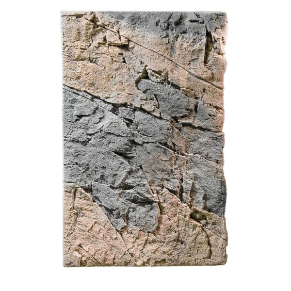 Back to Nature Slim Line Rückwand Basalt/Gneiss 80B - L: 48 x H: 80 cm