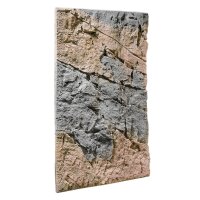 Back to Nature Slim Line Rückwand Basalt/Gneiss 80B - L: 48 x H: 80 cm