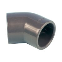 Aqualogistik PVC-Winkel 45° d 25 mm