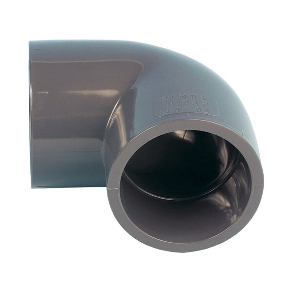 Aqualogistik PVC-Winkel 90° d 75 mm