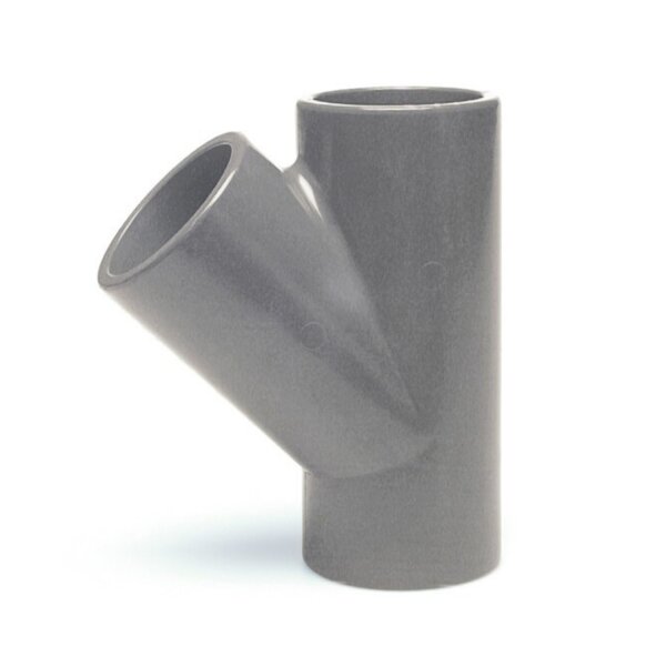 Aqualogistik PVC-T-Stück 45° d 20 mm