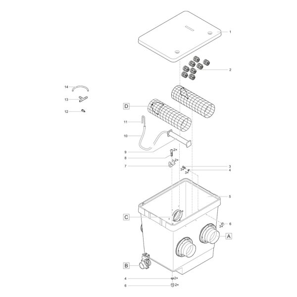 Oase ProfiClear Premium Moving Bed Modul