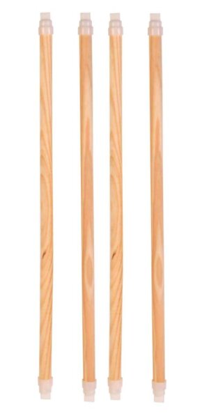 TRIXIE Sitzstangen aus Holz, 35 cm/ø 12 mm, 4 St.