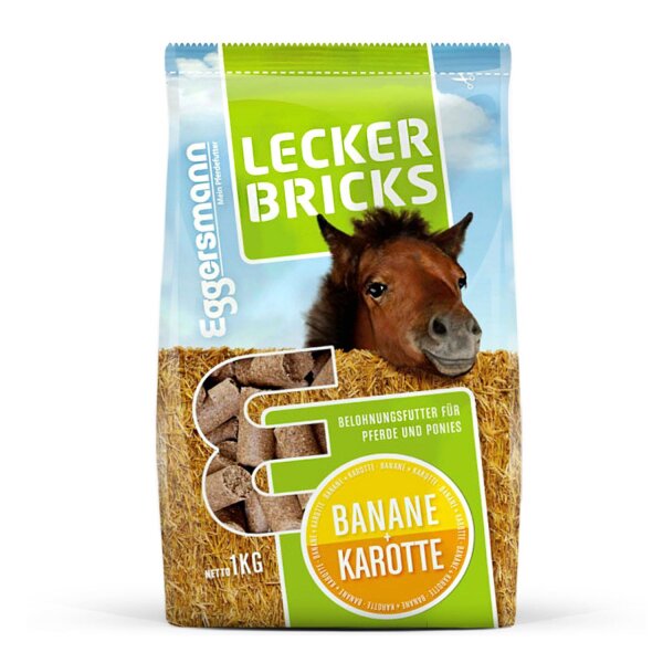 Eggersmann Lecker Bricks Banane & Karotte 1 kg
