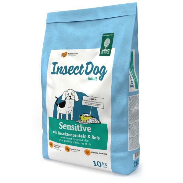 Green Petfood InsectDog Sensitive 10 kg