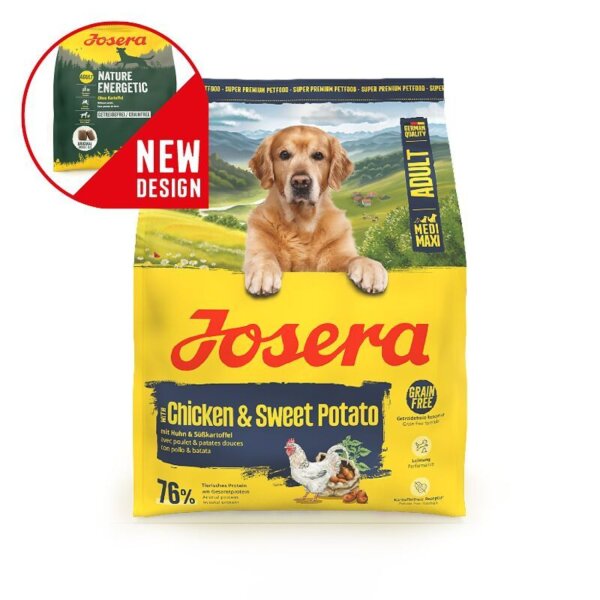 Josera Medi/Maxi Adult Chicken & Sweet Potato 900 g