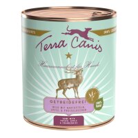 Terra Canis getreidefrei Wild mit Kartoffel, Apfel und Preiselbeeren 800 g
