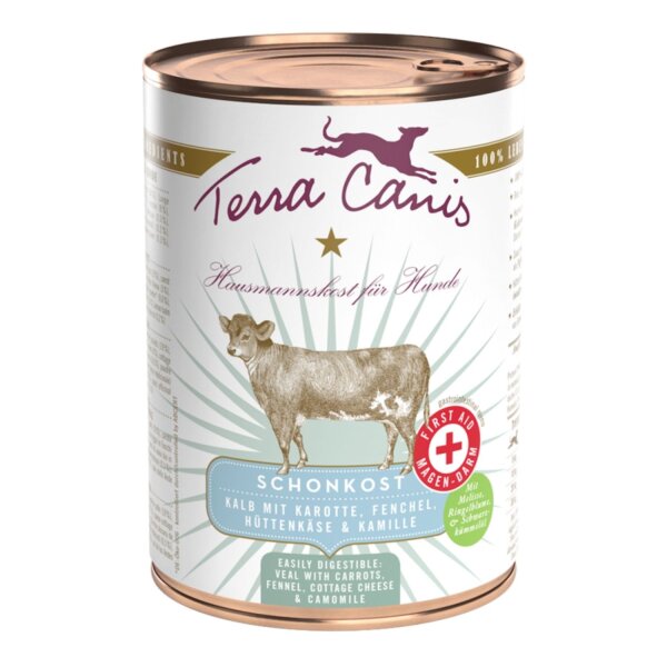 Terra Canis Schonkost Kalb mit Karotte 400 g