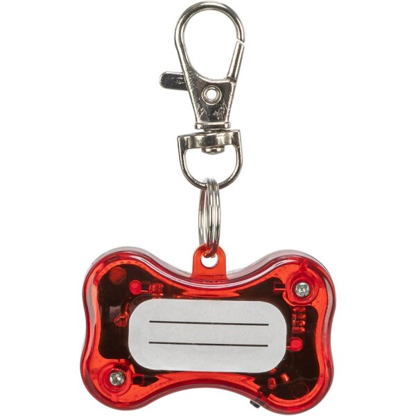 TRIXIE Flasher für Hunde 4,5 x 3 cm rot