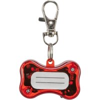 TRIXIE Flasher für Hunde 4,5 x 3 cm rot