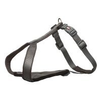 TRIXIE Premium Y-Geschirr, XL-XXL: 90-110 cm/25 mm, graphit