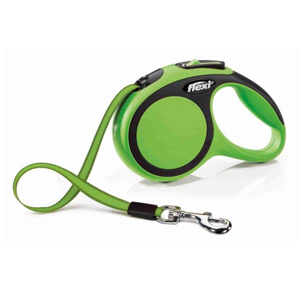 flexi New COMFORT Gurt grün XS, 3 m (bis 12kg)