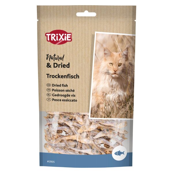 TRIXIE Trockenfisch für Katzen, 50 g