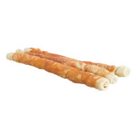 TRIXIE Denta Fun Chicken Chewing Roll 28 cm (3 Stk. verpackt)