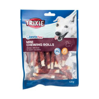 TRIXIE Denta Fun Mini Duck Chewing Rolls 6 cm 120 g