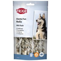 TRIXIE Denta Fun Fish Chewing Rolls 10 Stk.