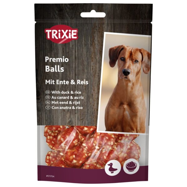 TRIXIE Premio Balls mit Ente & Reis 80 g