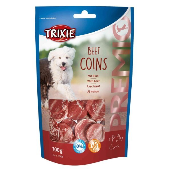 TRIXIE PREMIO Beef Coins 100g