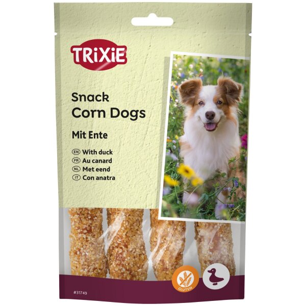 TRIXIE Corn Dogs mit Ente