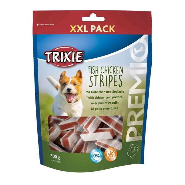 TRIXIE PREMIO Fish Chicken Stripes XXL Pack