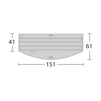 JUWEL Vision 450 LED helles Holz