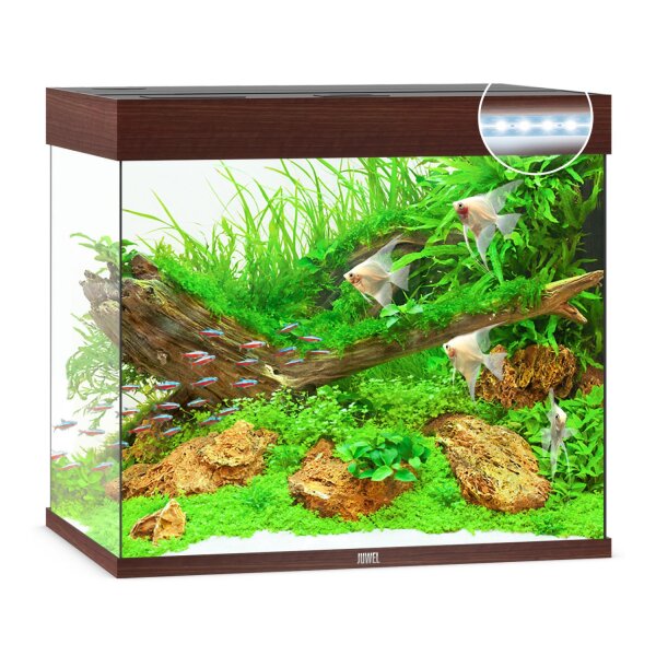 JUWEL Lido 200 LED dunkles Holz