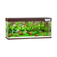JUWEL Rio 240 LED dunkles Holz