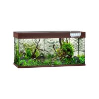 JUWEL Rio 180 LED dunkles Holz