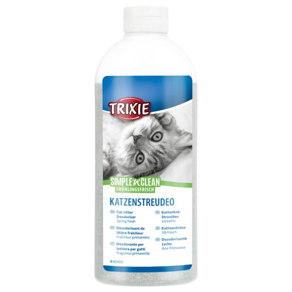 TRIXIE SimplenClean Katzenstreudeo, Frühlingsfrisch